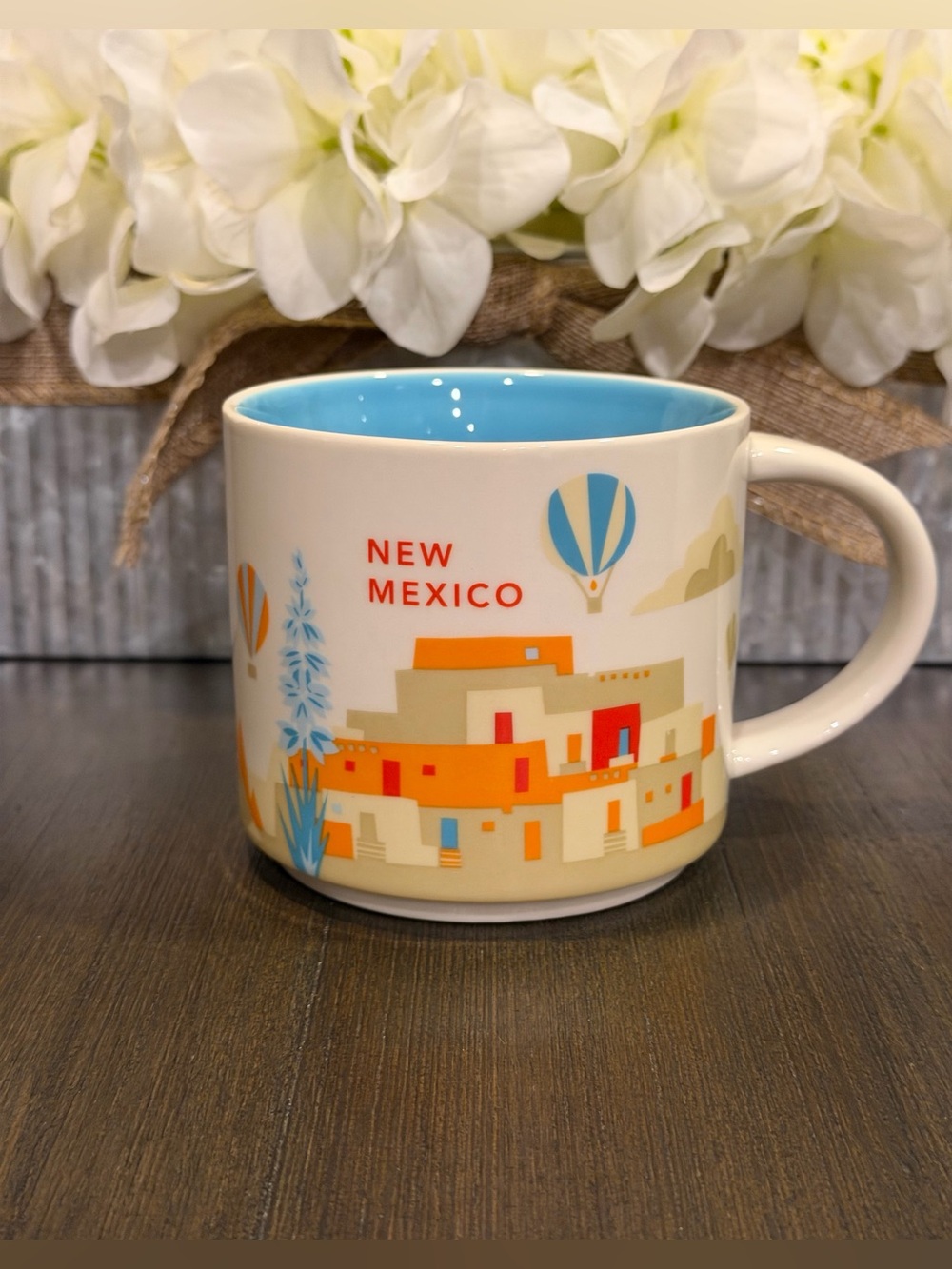 Starbucks You Are Here New Mexico Coffee Mug 14 oz YAH NWOB New No Box